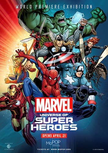 Beautiful Poster for Marvel Universe of Super Heroes