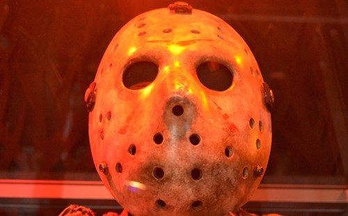 Jason's mask closeup
