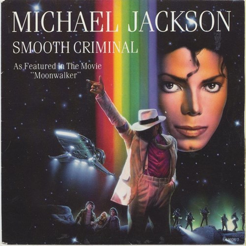 Michael Jackson's Smooth Criminal cover artwork