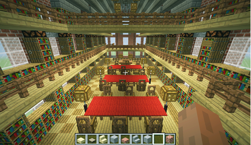 Brooks Peck library interior