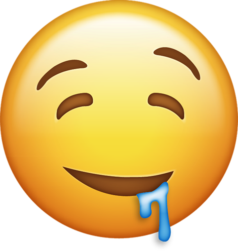 drooling emoji