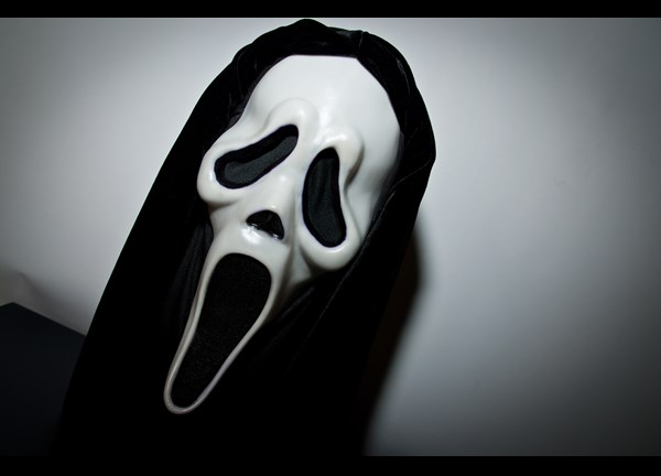 Scream mask at MoPOP