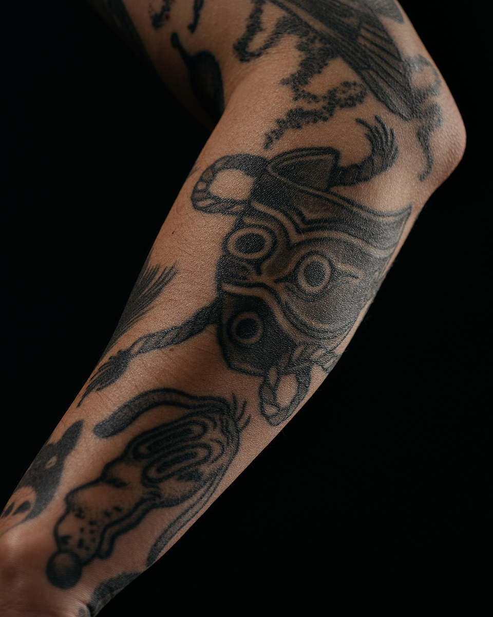 Pop Art Tattoo Costume Arm Sleeve 
