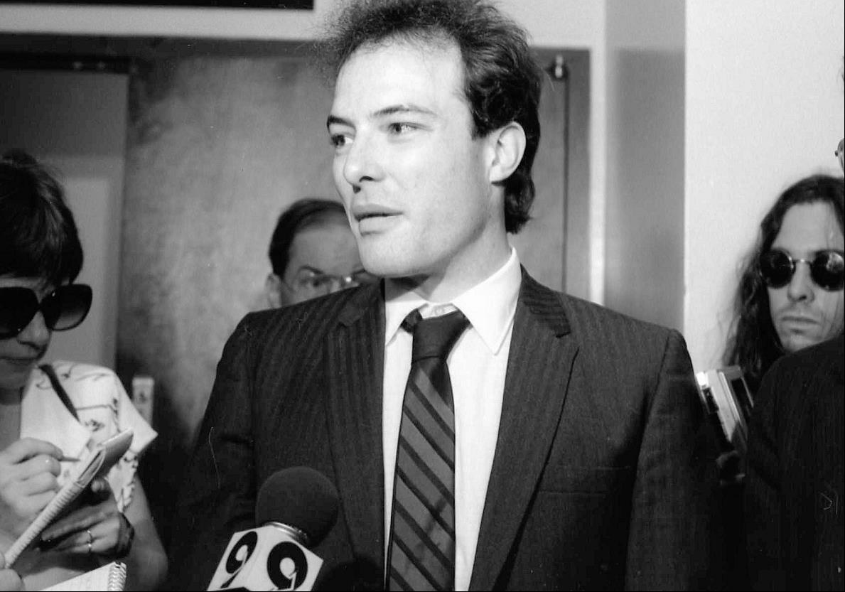 Jello Biafra at the Los Angeles Courthouse, 1987
