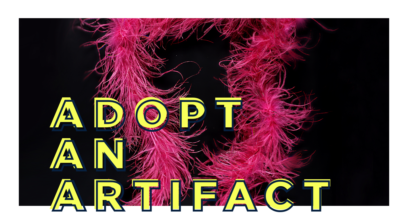 MoPOP Adopt an Artifact Janis Joplin's Feather Boa