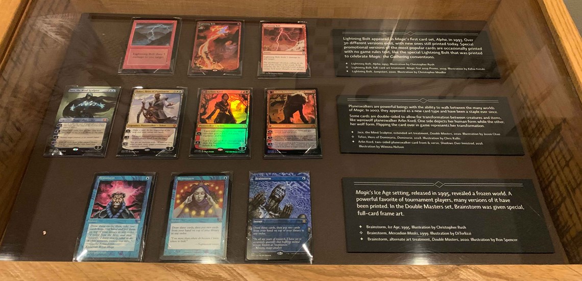 Magic: The Gathering' Cards Depict Art Over Time in MoPOP's 'Fantasy:  Worlds of Myth and Magic' Exhibition